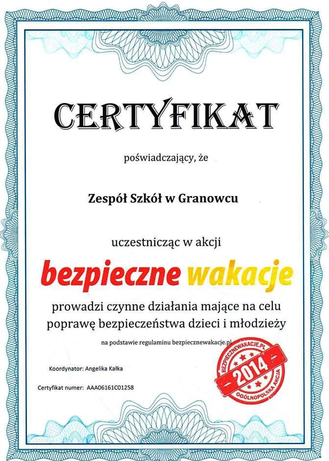 bezpieczne wakacje